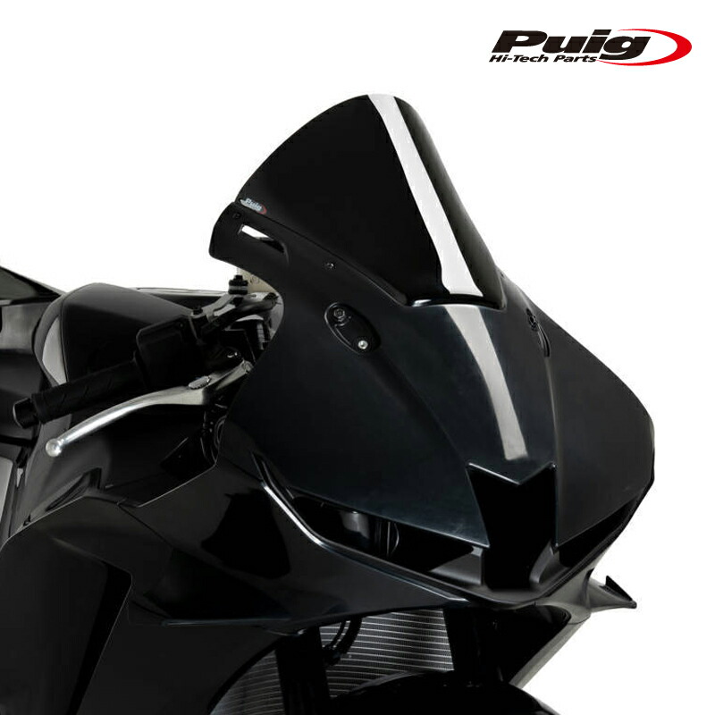 Puig 21523N R-RACER SCREEN [BLACK] HONDA CBR600RR(23-25) プーチ レーシング スクリーン