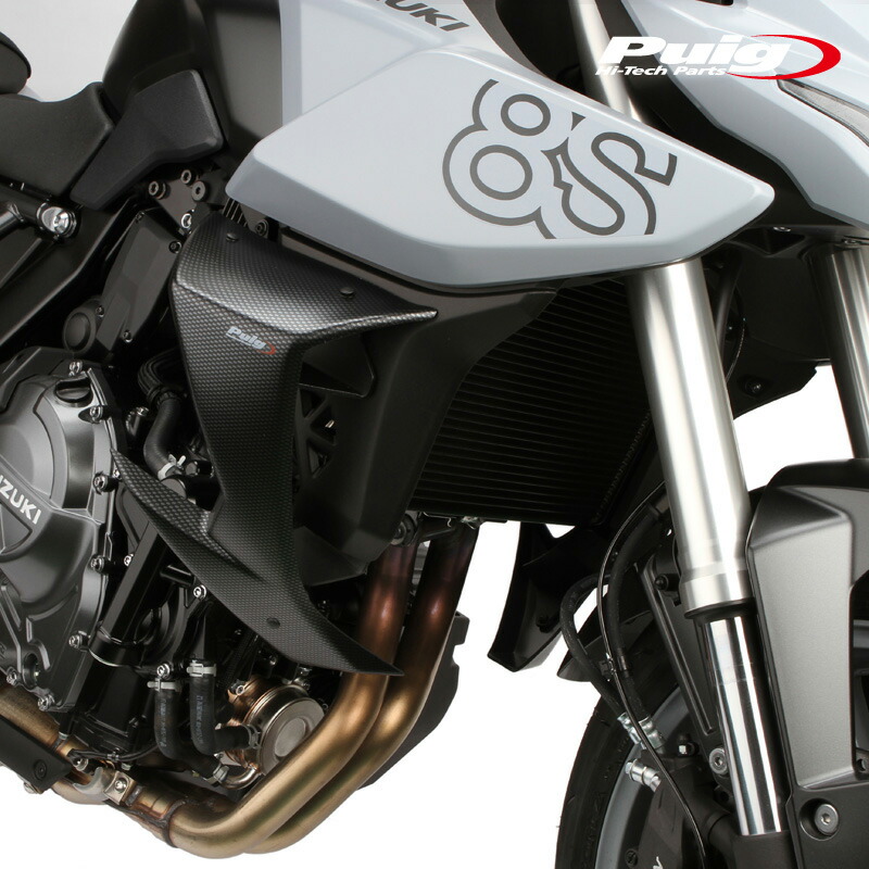 楽天市場】Puig 21698J ENGINE SPOILERS [MATT BLACK] SUZUKI GSX-8S
