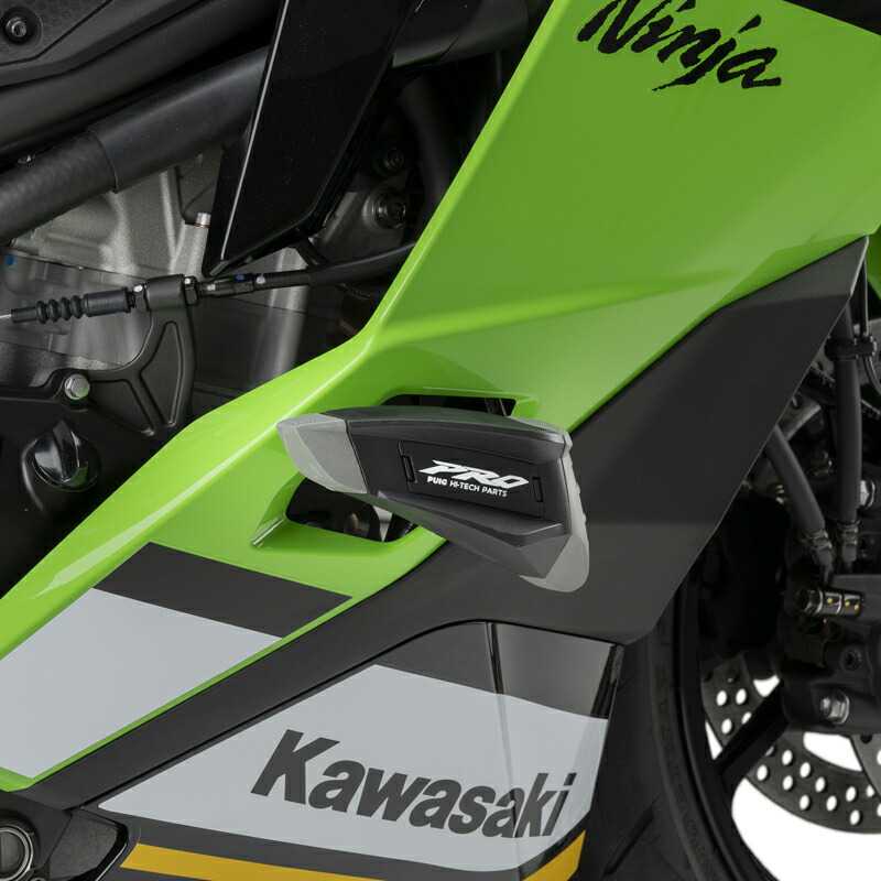 新品! Puig製 ZX-6R ('13-17) フレームスライダー 6564N エンジン