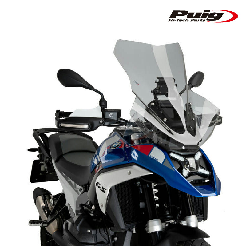 [期間限定35%OFF]Puig 21840H SCREEN TOURING [SMOKE] BMW R1300GS (23-24) CC/レーダー無しモデル対応プーチ スクリーン カウル｜RAMBUTAN