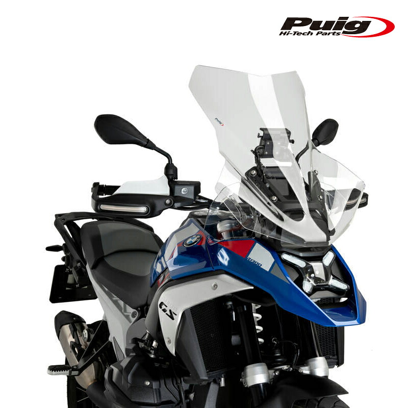 [期間限定35%OFF]Puig 21840W SCREEN TOURING [CLEAR] BMW R1300GS (23-24) CC/レーダー無しモデル対応プーチ スクリーン カウル｜RAMBUTAN