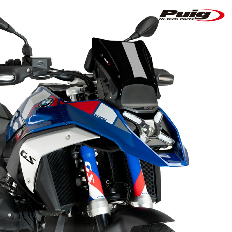 Puig 21897N WINDSHIELD NEW GENERATION SPORT PLUS [BLACK] BMW R1300GS(23-25) プーチ スクリーン カウル