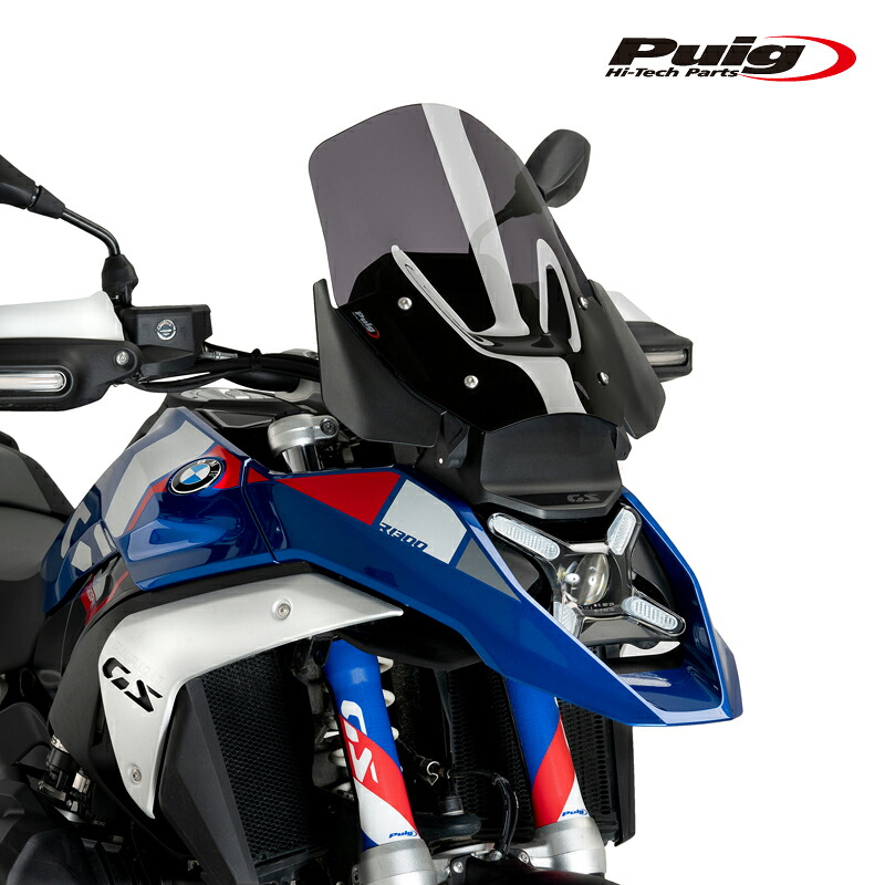 Puig 22014F STANDARD SCREEN [DARK SMOKE] BMW R1300GS (23-26) R1300GS ADVENTURE (24-26) プーチ スクリーン カウル｜RAMBUTAN