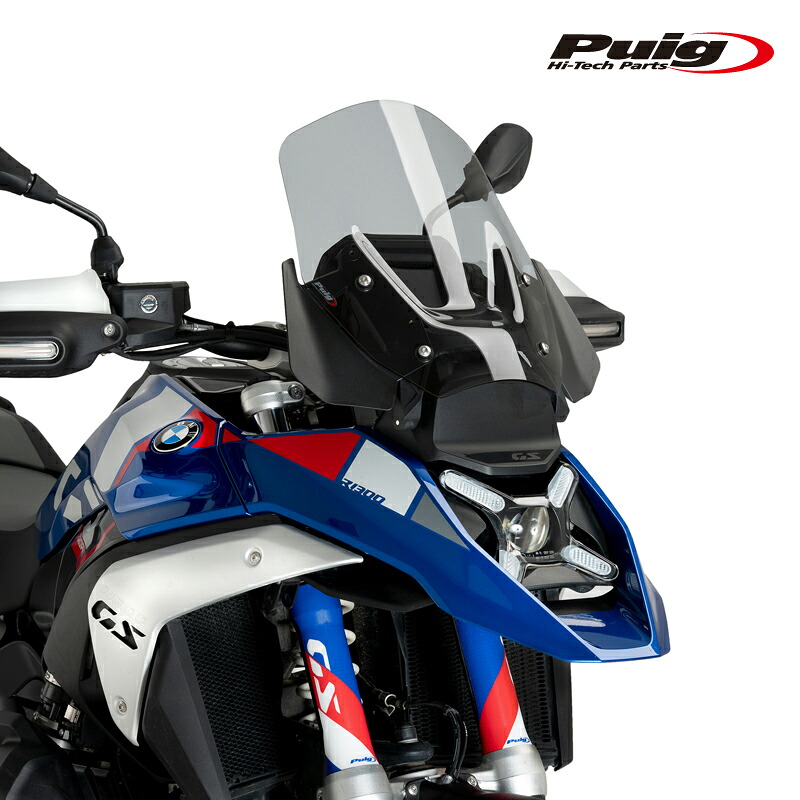 Puig 22014H STANDARD SCREEN [SMOKE] BMW R1300GS (23-26) R1300GS ADVENTURE (24-26) プーチ スクリーン カウル｜RAMBUTAN