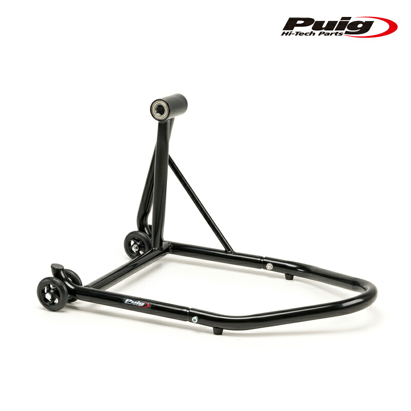 Puig 22028N REAR STAND FOR SINGLE SWING ARM TRANSMISION RIGHT SIDE[BLACK] BMW F800 S(06-11) シングルスイングアーム用リヤスタンド 右側