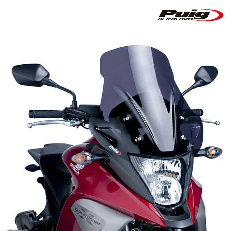 Puig 5639F SCREEN TOURING [DARK SMOKE] HONDA CROSSRUNNER (11-14) プーチ スクリーン カウル