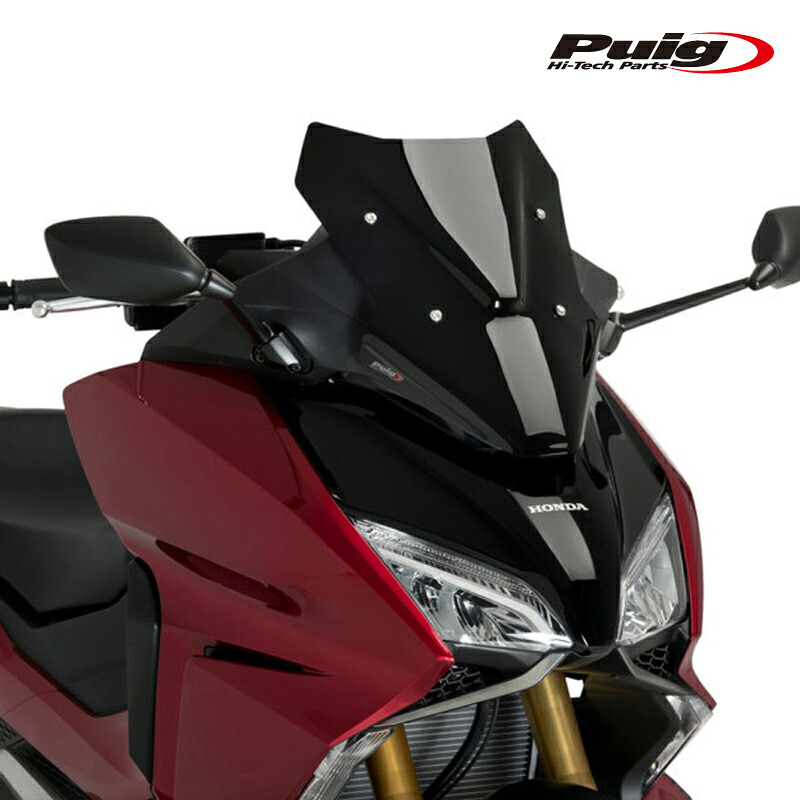 Puig 20578N V-TECH LINE SPORT [BLACK] HONDA FORZA 750 (21-) プーチ ツーリング スクリーン