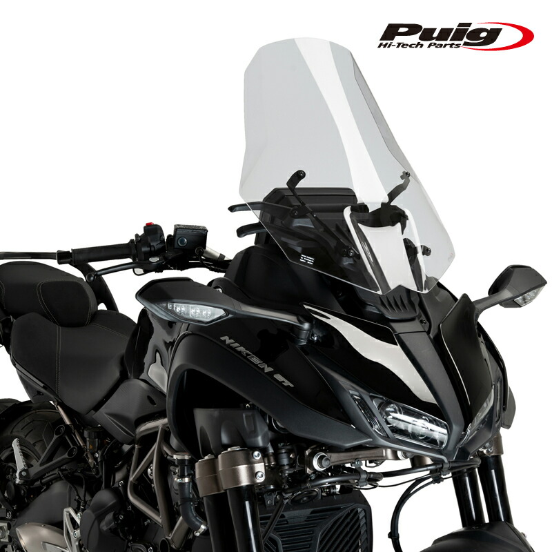 Puig 21820W TOURING SCREEN [CLEAR] YAMAHA NIKEN (23) NIKEN GT (23-25) プーチ ツ－リングスクリーン