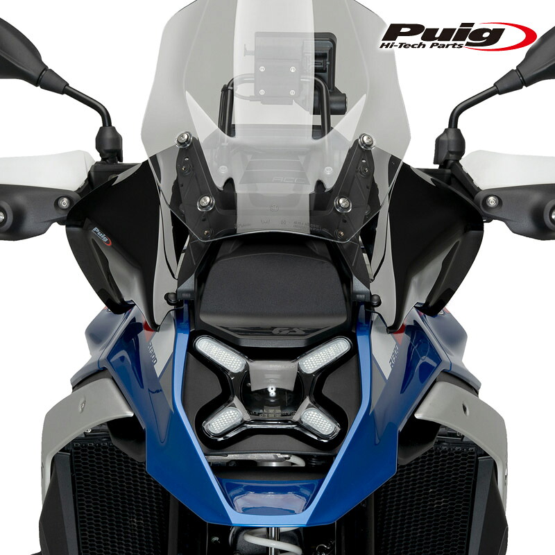 Puig 21896N UPPER DEFLECTORS [BLACK] BMW R1300GS (23-25) R1300GS TRIPLE BLACK (23-25) プーチ アッパーディフレクター