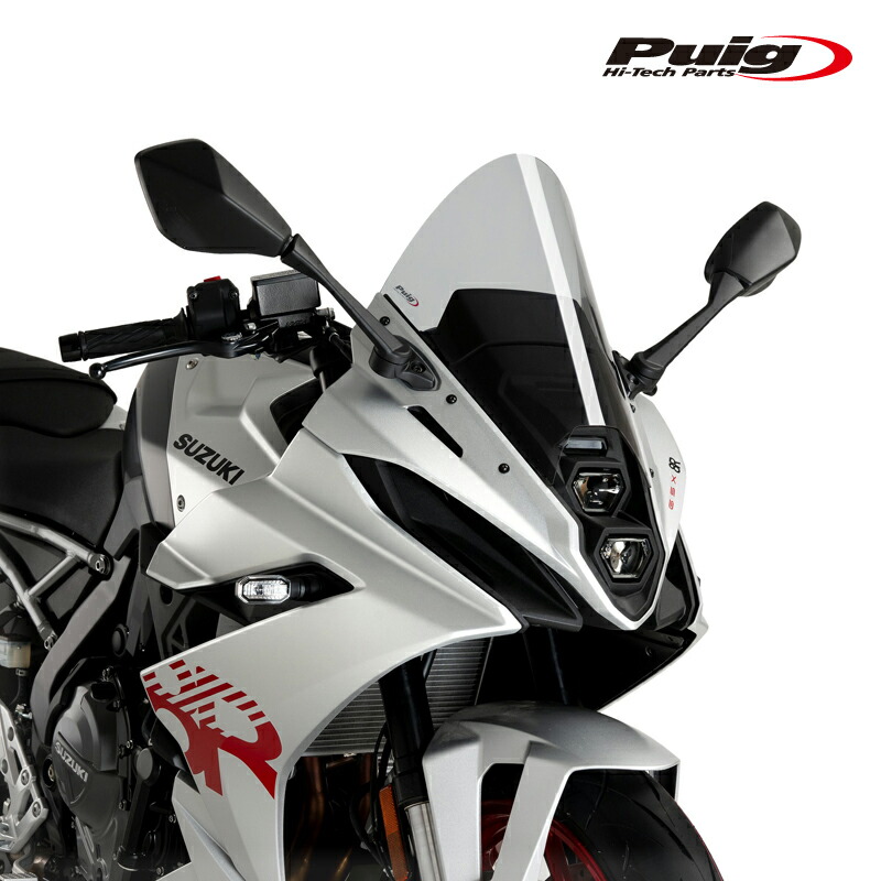 楽天市場】Puig 21972W Z-RACING SCREEN [CLEAR] SUZUKI GSX-8R(24-25