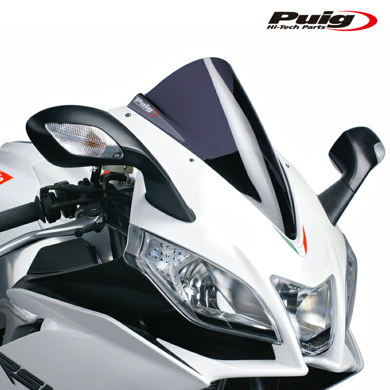 Puig 4945F RACING-SCREEN [DARK SMOKE] aprilia RS4 125(13-16) RS4 125 REPLICA(13-16) RSV4(09-12) プーチ スクリーン カウル