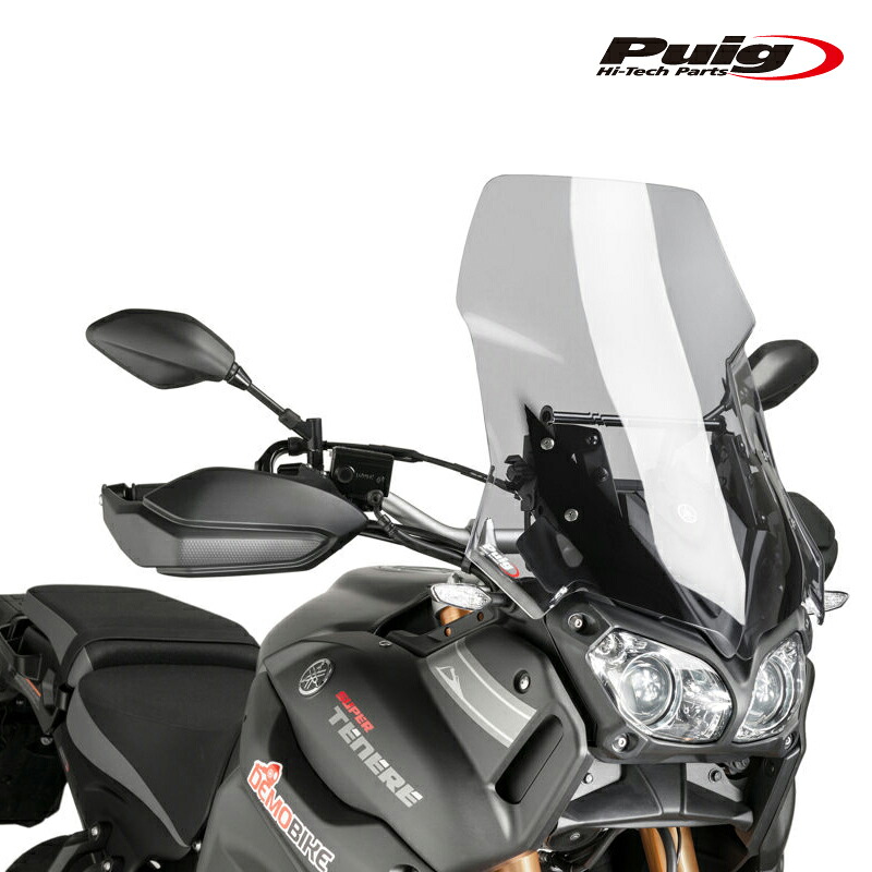 Puig 7541H TOURING SCREEN [SMOKE] YAMAHA XT1200Z SUPER TENERE (14-22) XT1200Z SUPER TENERE ZE (19-22) プーチ スクリーン カウル