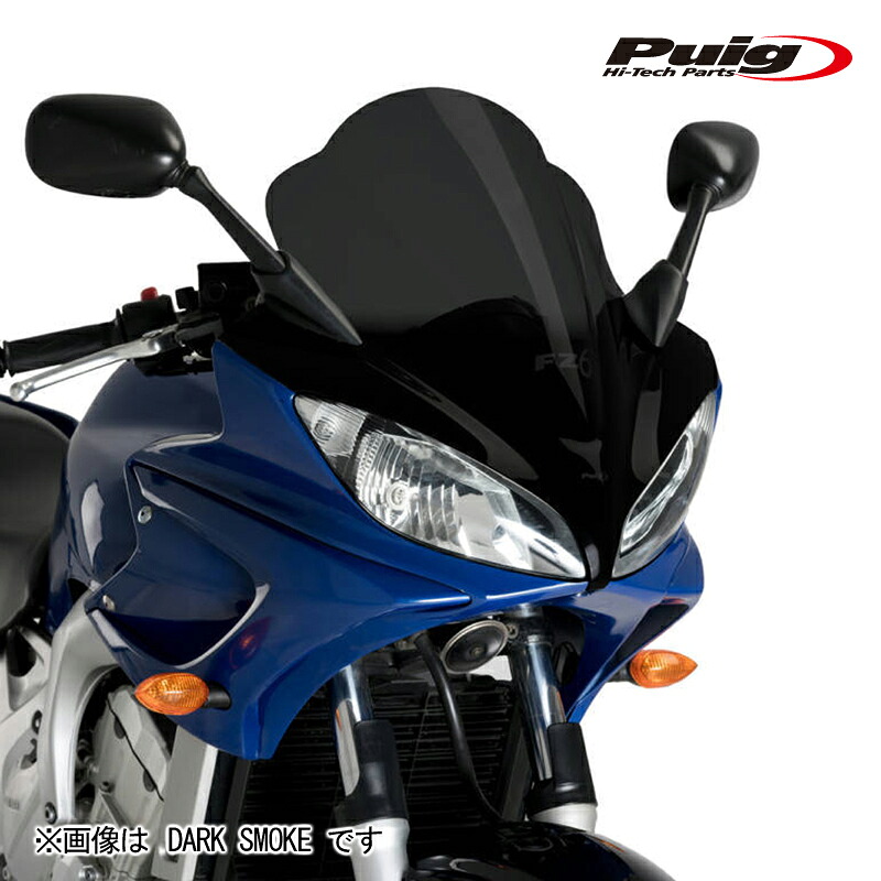 Puig 1646N Z-RACING SCREEN [BLACK] YAMAHA FZ6 FAZER (04-08) プーチ スクリーン カウル 14,568円