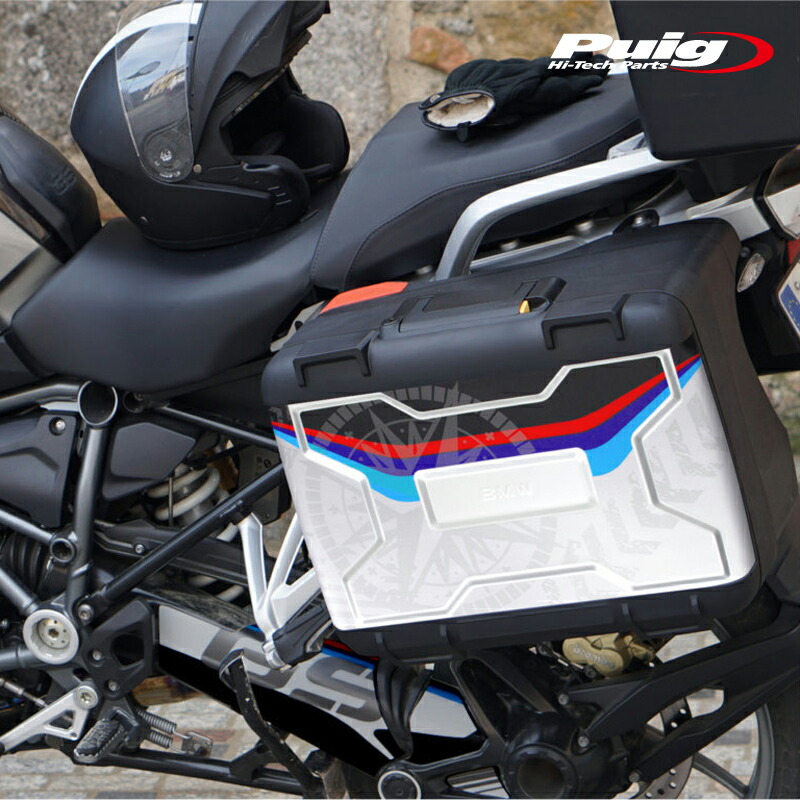 Puig 20230N STICKERS KIT BMW R 1250 GS TRIPLE BLACK (21-23) R1200GS (00-18) プーチ ステッカーキット サイドケース