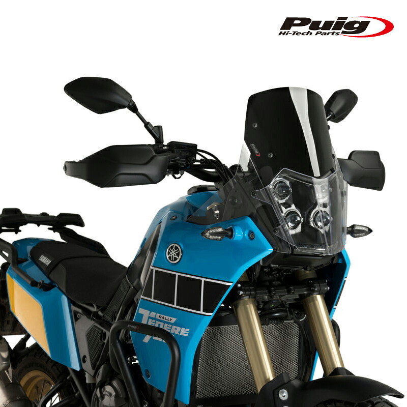 Puig 20834N RACING SCREEN [BLACK] YAMAHA TENERE 700 (19-24) TENERE 700 RALLY EDITION (21-24) プーチ スクリーン カウル
