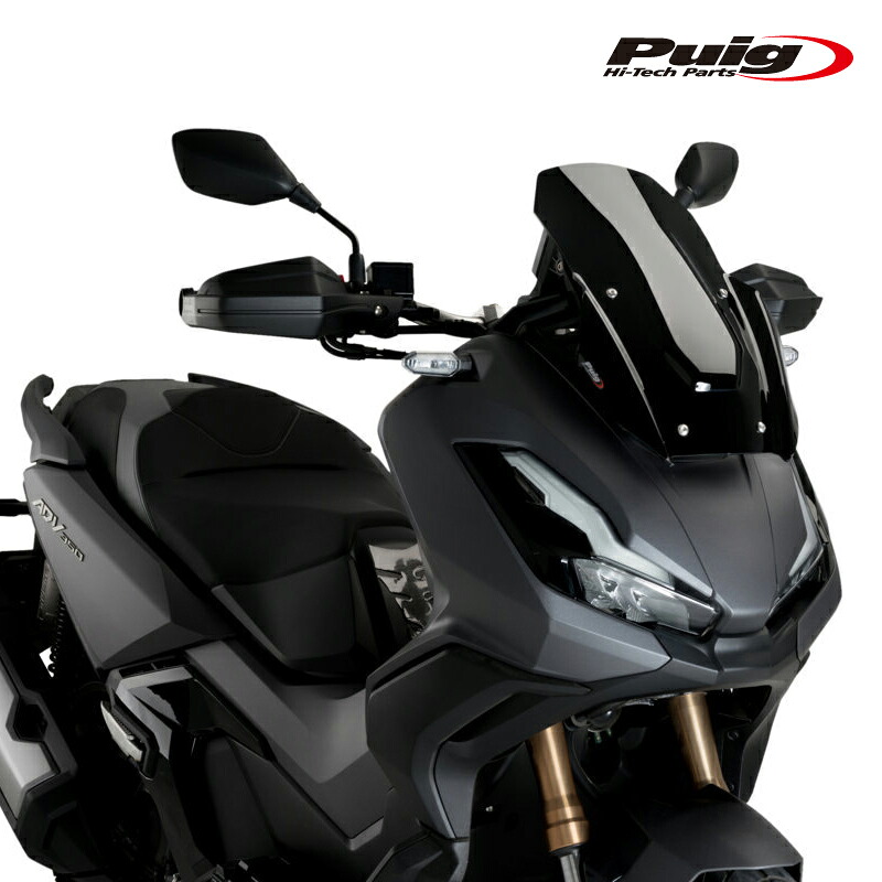 Puig 21273N RACING-Sport [BLACK] HONDA X-ADV 350 (22-26) X-ADV 350 SE (26) プーチ スクリーン カウル｜RAMBUTAN