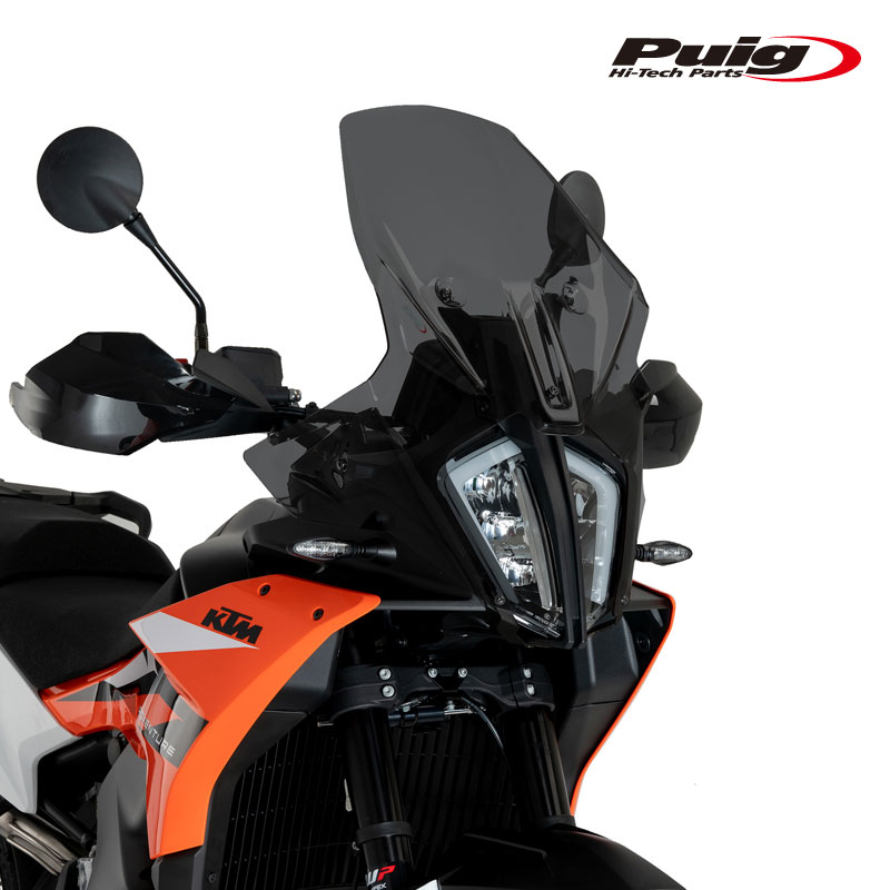 Puig 21611F TOURING SCREEN [DARK SMOKE] KTM 790 ADVENTURE(23-25) 890 ADVENTURE(23-24) 890 ADVENTURE L(23) プーチ スクリーン カウル