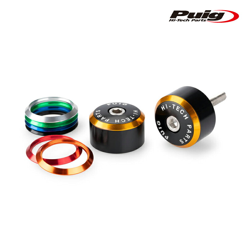 Puig 21693N BAR END BALANCE [BLACK] SUZUKI B-KING (18-11) BURGMAN 400 (17-25) etc. プーチ バーエンド バランス｜RAMBUTAN