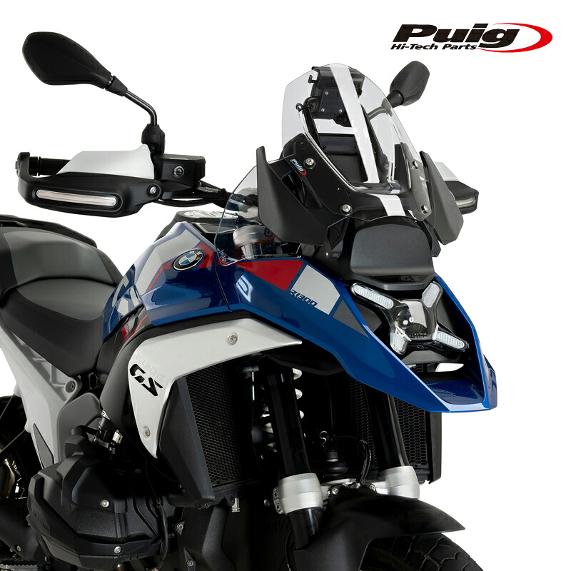 Puig 21794W RACING SPORT SCREEN [CLEAR] BMW R1300GS (23-25) R1300GS OPTION 719 TRAMONTANA (24-25) プーチ スポーツスクリーン｜RAMBUTAN