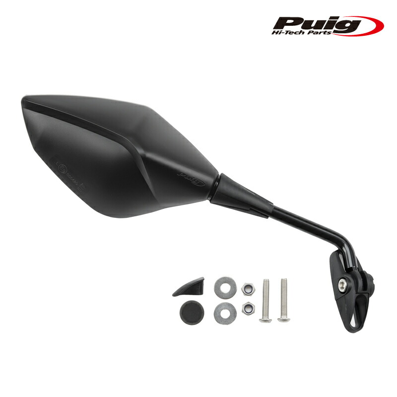 Puig 21827N REARVIEW MIRROR Z3 RIGHT70° [BLACK] 汎用 プーチ リヤビューミラー Z3 ライト 70度