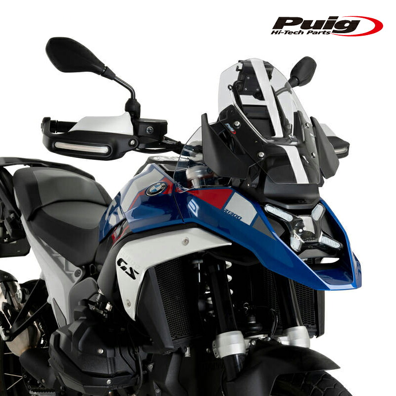 Puig 21839W RACING-SPORT SCREEN [CLEAR] BMW R1300GS (23-25) R1300GS TROPHY (23-25) プーチ スクリーン カウル