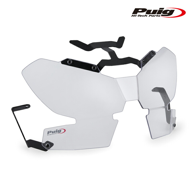 Puig 21904W ADHERE HEADLIGHT PROTECTOR [CLEAR] HONDA CRF1100L AFRICA TWIN (20-23) プーチ ヘッドライトプロテクター