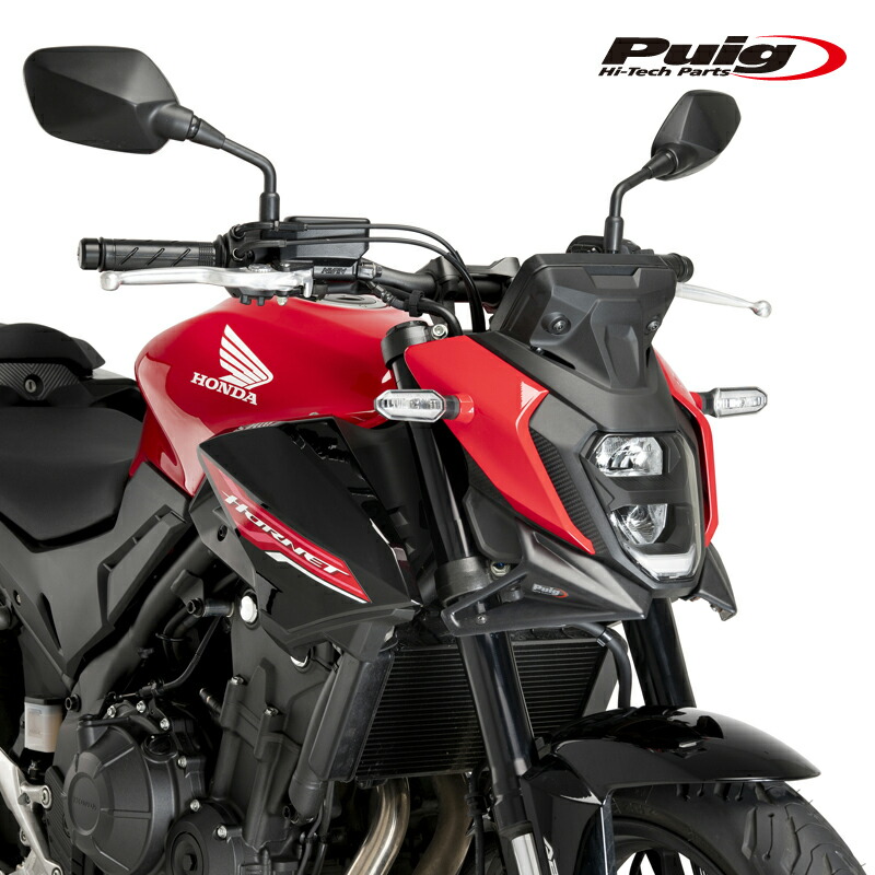 Puig 21936J DOWNFORCE NAKED FRONTAL SPOILERS [MATT BLACK] HONDA CB500 HORNET (24-25) プーチ フロントダウンフォース ネイキッドスポイラー 21,087円