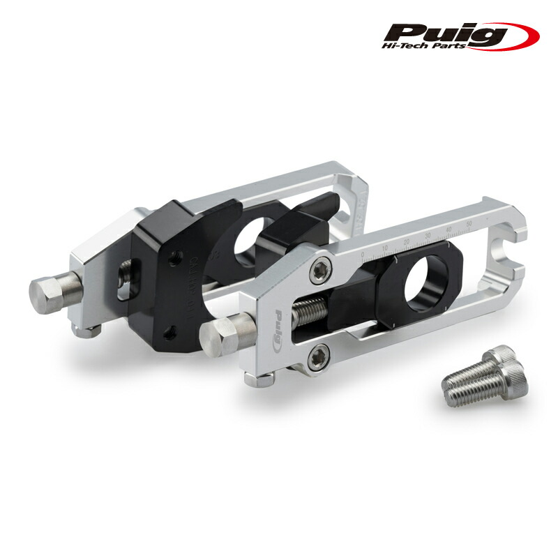 Puig 21954P CHAIN TENSIONER [SILVER] HONDA CB650R NEO SPORTS CAFE (19-25) プーチ チェーン テンショナー