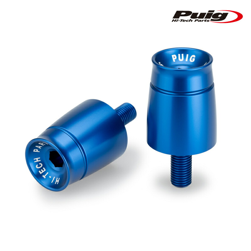Puig 21968A BAR ENDS SPORT MODEL [BLUE] SUZUKI DL800 V-STROM TECH (23-24) プーチ バーエンド スポーツ