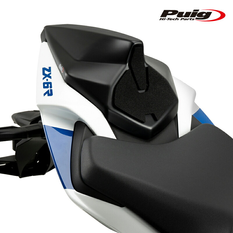 Puig 21977J REAR SEAT COWLS [MATT BLACK] KAWASAKI ZX-6R NINJA(24-25) プーチ リアシートカウル
