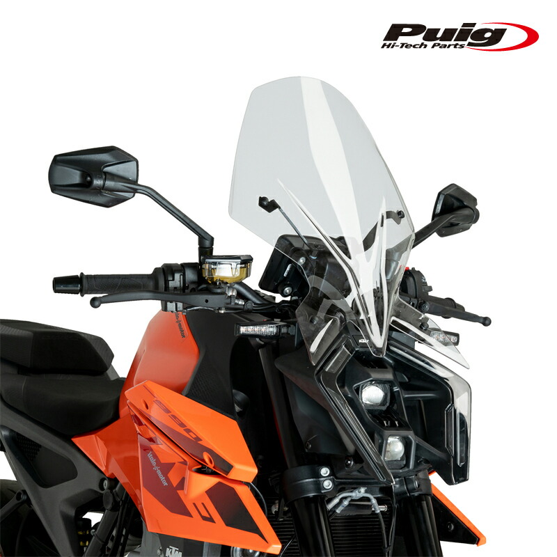 Puig 21996W NEW GENERATION WINDSHIELD TOURING [CLEAR] KTM 990 DUKE/R(24-25) プーチ スクリーン カウル