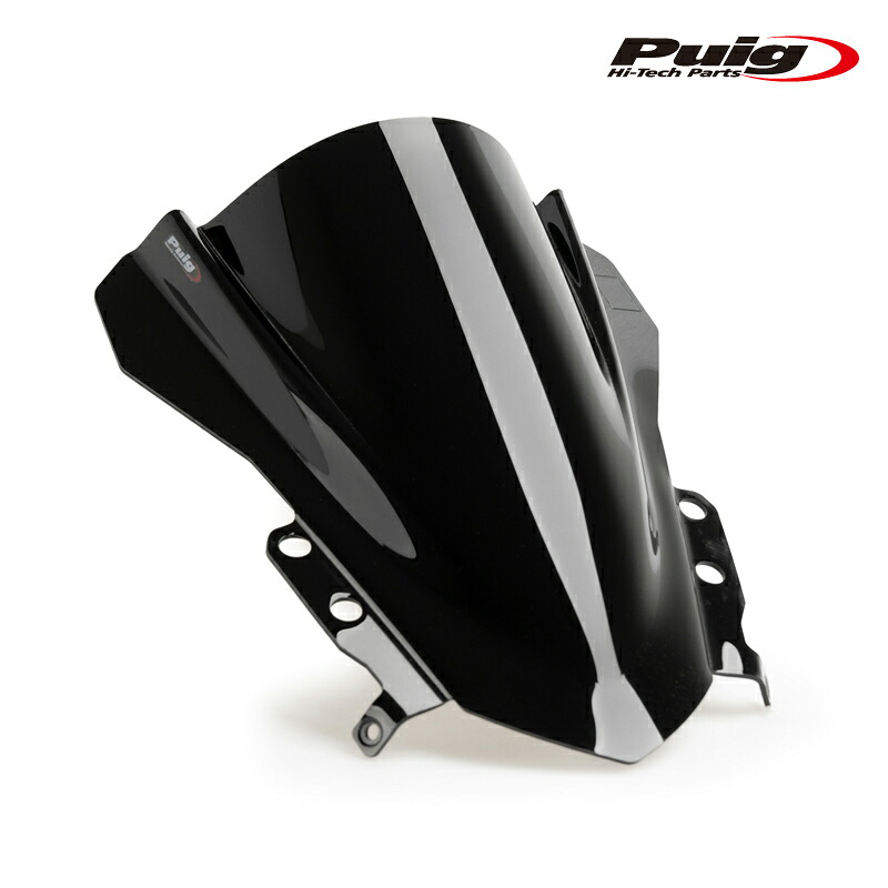 Puig 22084N Z-RACING SCREEN [BLACK] TRIUMPH DAYTONA 660 (24-25) プーチ レーシングスクリーン