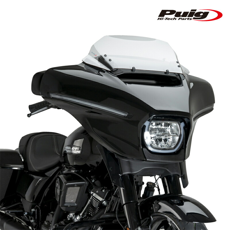 Puig 22109W HIGH-ROAD SPORT SCREEN [CLEAR] HARLEY DAVIDSON STREET GLIDE FLHX(24-25) プーチ スクリーン カウル