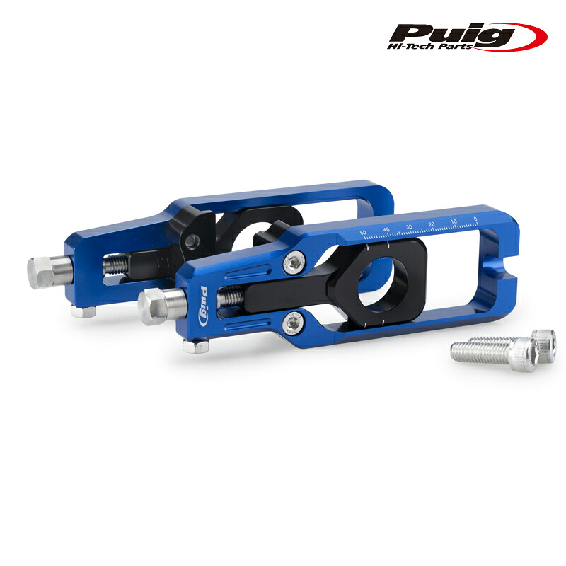 Puig 22204A CHAIN TENSIONER [BLUE] HONDA CBR600RR (20-25) プーチ チェーン テンショナー