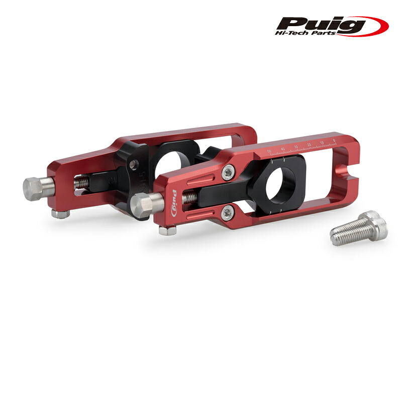 Puig 22204R CHAIN TENSIONER [RED] HONDA CBR600RR (20-25) プーチ チェーン テンショナー｜RAMBUTAN 22,097円
