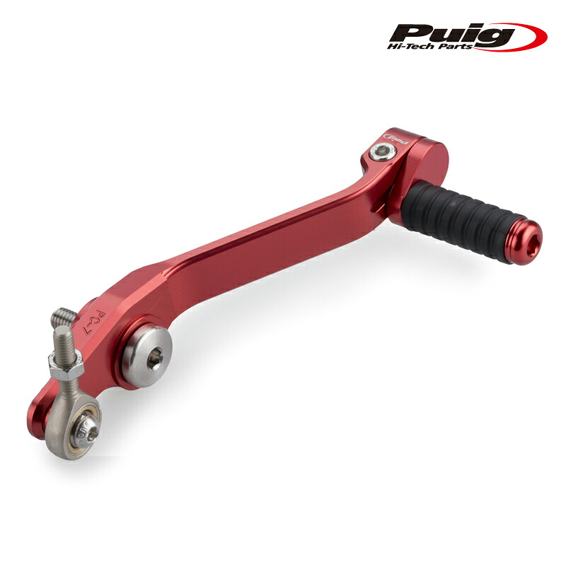 Puig 22230R ADJUSTABLE GEAR SHIFT PEDAL [RED] YAMAHA MT-09(24-25) MT-09SP(24-25) プーチ アジャスタブルシフトペダル