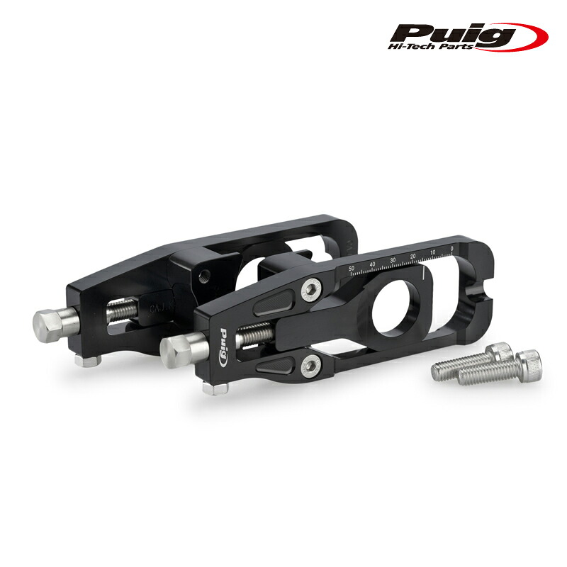 Puig 22232N CHAIN TENSIONER [BLACK] KAWASAKI ZX-6R NINJA (24-25) プーチ チェーン テンショナー