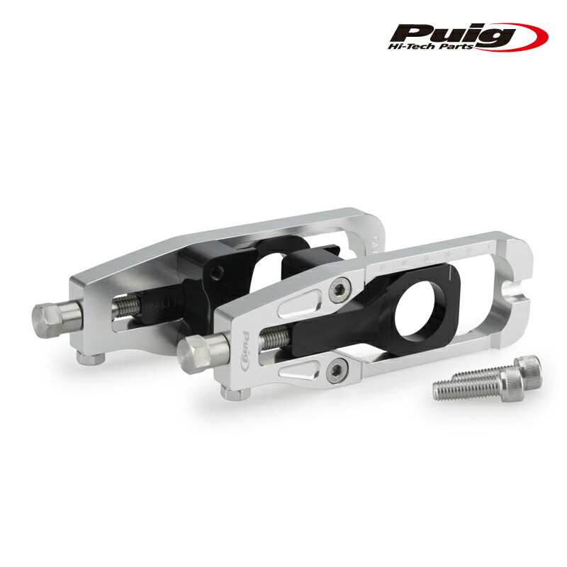 Puig 22232P CHAIN TENSIONER [SILVER] KAWASAKI ZX-6R NINJA (24-25) プーチ チェーン テンショナー