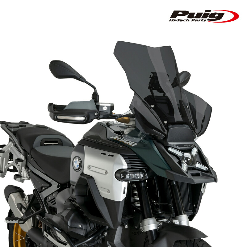 Puig 22268F TOURING SCREEN PLUS [DARK SMOKE] BMW R1300GS (23-26) R1300GS ADVENTURE (24-26) プーチ スクリーン カウル｜RAMBUTAN