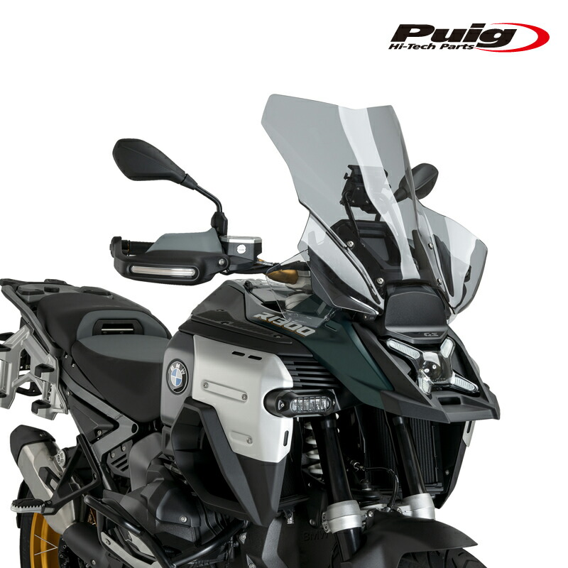 Puig 22268H TOURING SCREEN PLUS [SMOKE] BMW R1300GS(23-25) R1300GS ADVENTURE(23-25) プーチ スクリーン カウル