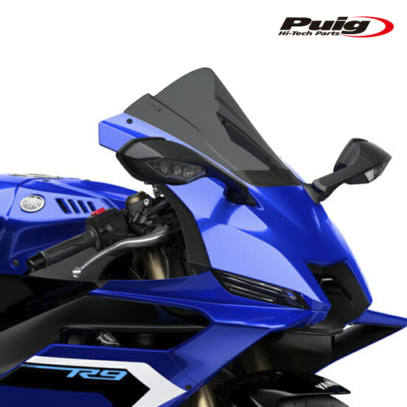 yzf-r1 2020- puig スモークスクリーン Puig Z Racing Windscreen Yamaha R1 2015-2019