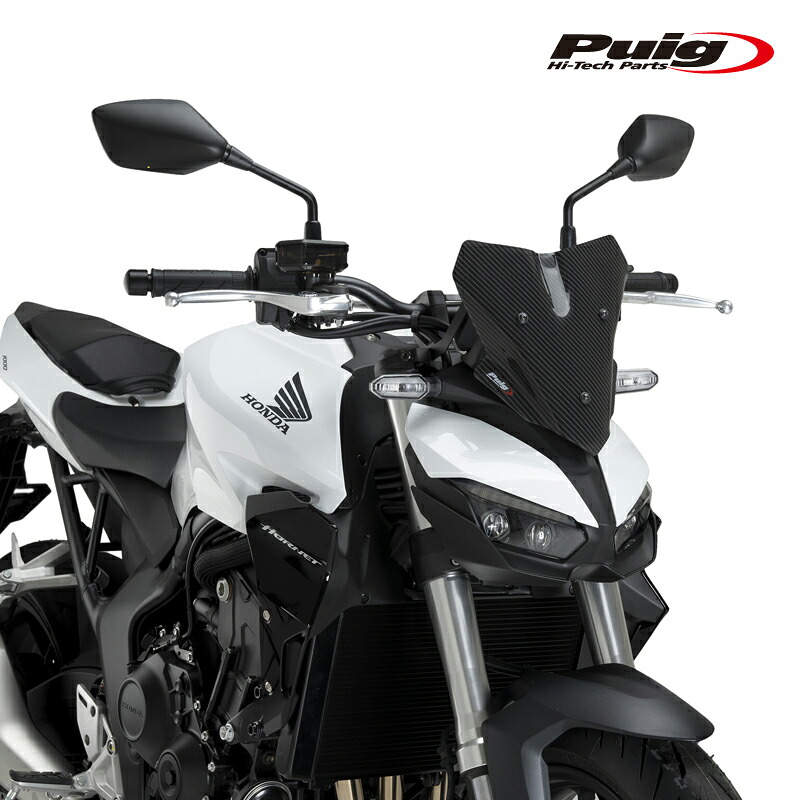 Puig 22381C NEW GENERATION SPORT [CARBON LOOK] HONDA CB1000 HORNET / SP (25-) プーチ スクリーン カウル｜RAMBUTAN
