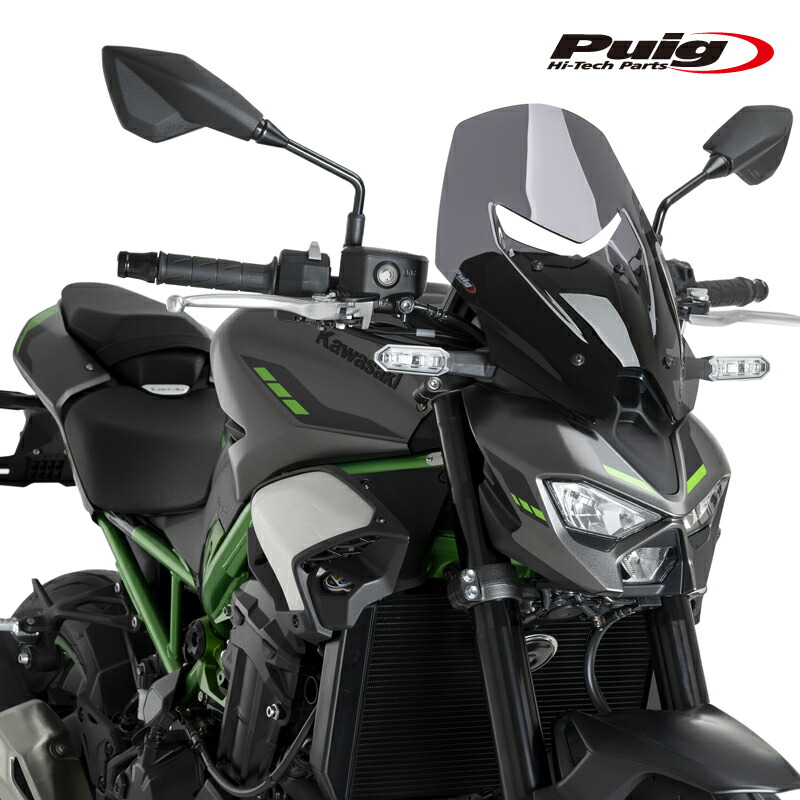 Puig 22440F NEW GENERATION TOURING [DARK SMOKE] KAWASAKI Z900 (25-26) Z900SE (25-26) プーチ スクリーン カウル｜RAMBUTAN