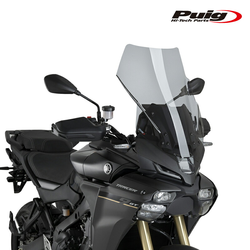 Puig 22456H TOURING SCREEN [SMOKE] YAMAHA TRACER 9 / 9GT / 9GT PLUS / 9 Y-AMT (25-) プーチ スクリーン カウル