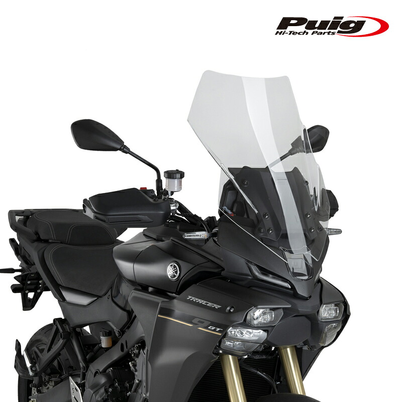 Puig 22456W TOURING SCREEN [CLEAR] YAMAHA TRACER 9 / 9GT / 9GT PLUS / 9 Y-AMT (25-) プーチ スクリーン カウル
