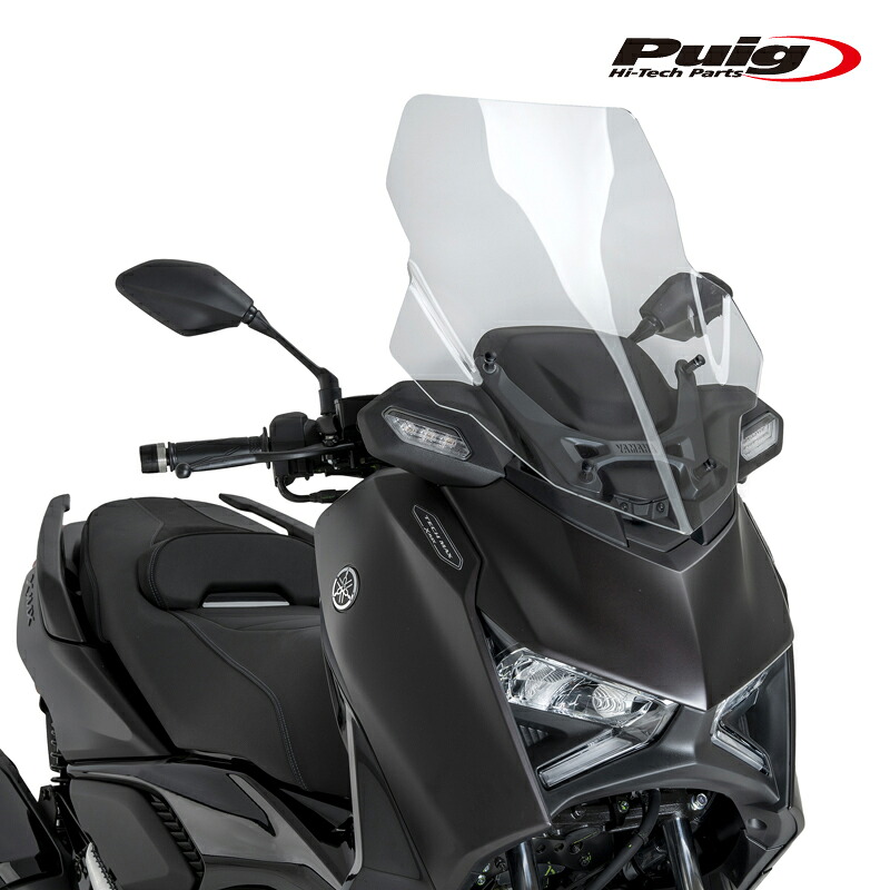 Puig 22544W WINDSHIELD V-TECH LINE TOURING [CLEAR] YAMAHA X-MAX125 TECH MAX(25-) プーチ スクリーン カウル