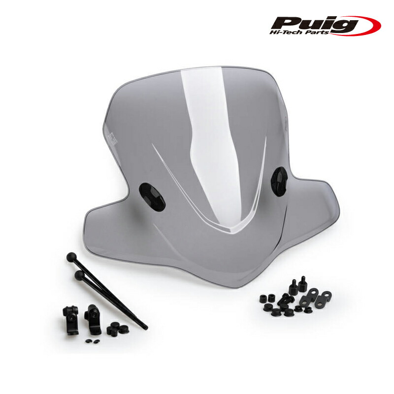 Puig 6025H CITY TOURING [SMOKE] APRILIA SPORTCITY CUBE 125(08-13) SPORTCITY CUBE 300(08-14) シティツーリング プーチ