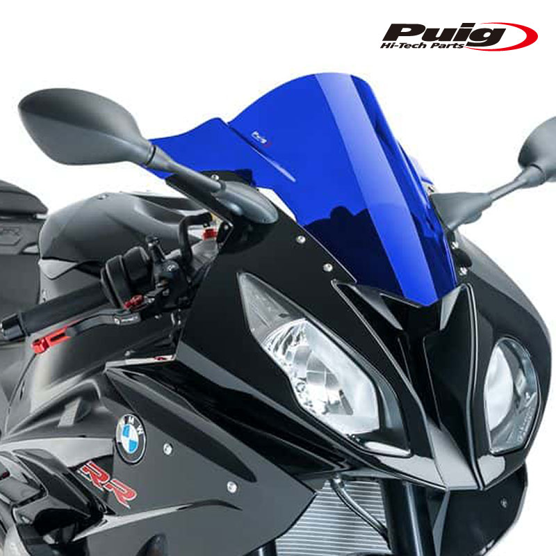 Puig 7564A RACING-SCREEN [BLUE] BMW S1000RR (15-18) プーチ スクリーン カウル