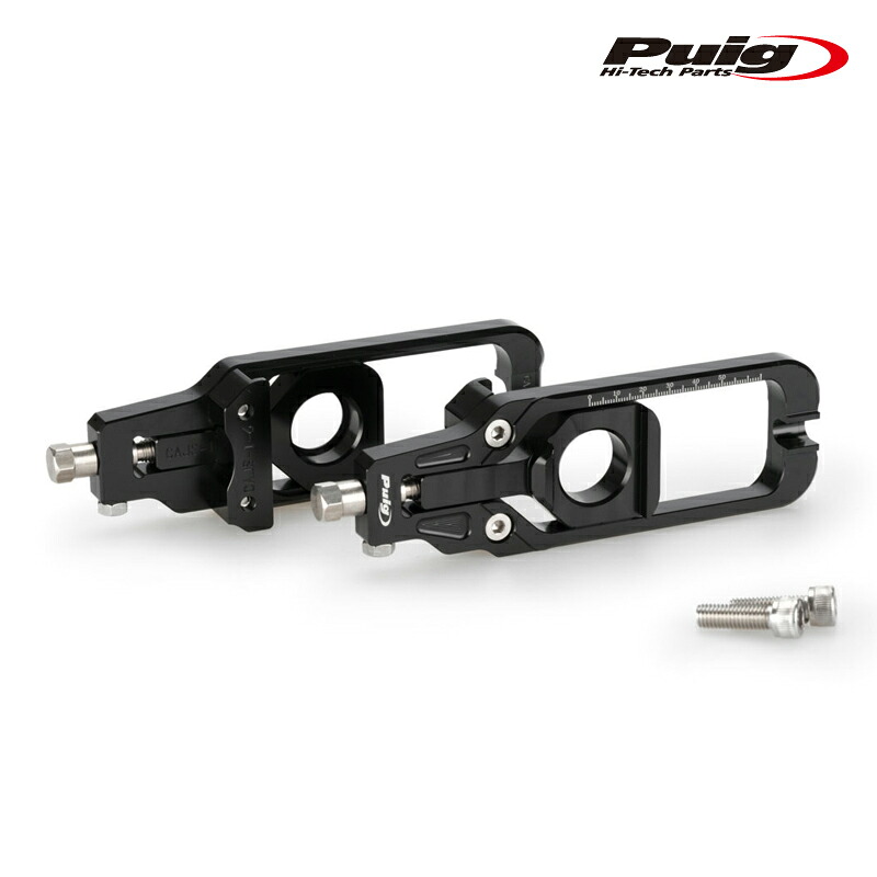 Puig 20691N CHAIN TENSIONER [BLACK] SUZUKI GSX-R600(11-16) SUZUKI GSX-R750(11-16) プーチ チェーン テンショナー
