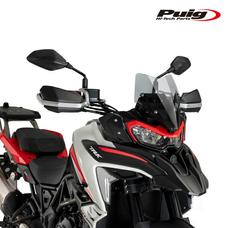 Puig 21753H RACING-SPORT SCREEN [SMOKE] BENELLI TRK 702 (23-24) プーチ スクリーン カウル 15,840円